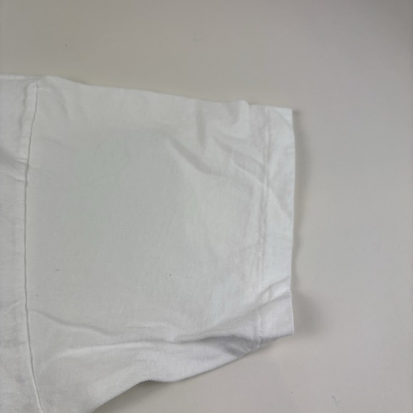 Vintage Jesus Christ T-Shirt Mens XL Only Sudden Death White Anvil Hebrews 9:27 - Picture 5 of 9